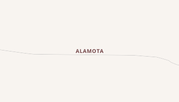 Alamota, Kansas map