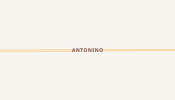 Antonino, Kansas map