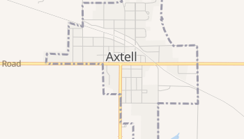Axtell, Kansas map