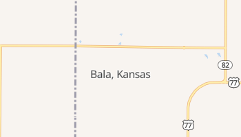 Bala, Kansas map