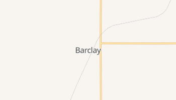 Barclay, Kansas map