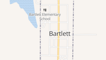 Bartlett, Kansas map