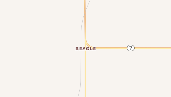 Beagle, Kansas map
