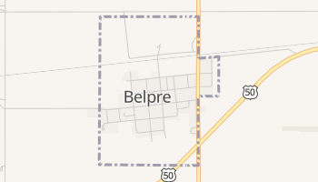 Belpre, Kansas map