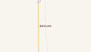 Beulah, Kansas map