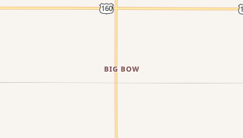 Big Bow, Kansas map