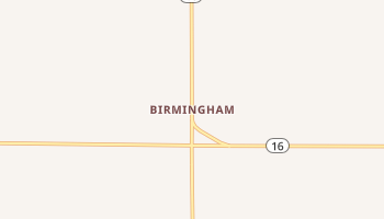 Birmingham, Kansas map