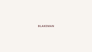 Blakeman, Kansas map
