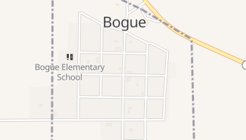Bogue, Kansas map
