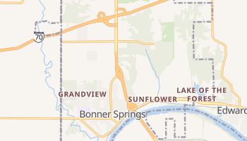 Bonner Springs, Kansas map