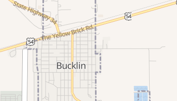 Bucklin, Kansas map