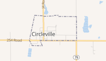 Circleville, Kansas map