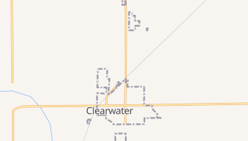 Clearwater, Kansas map