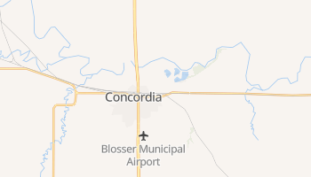 Concordia, Kansas map