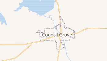Council Grove, Kansas map