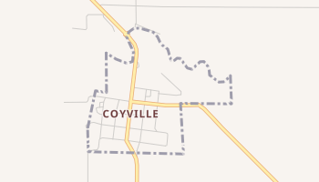 Coyville, Kansas map