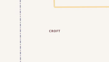 Croft, Kansas map