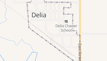 Delia, Kansas map