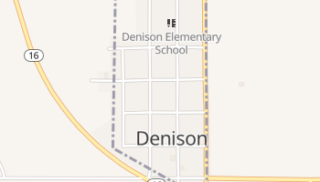 Denison, Kansas map