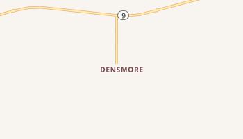 Densmore, Kansas map