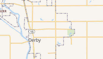 Derby, Kansas map