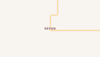 Devon, Kansas map