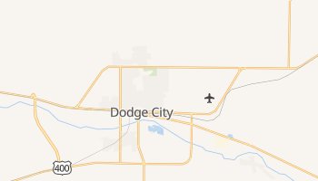 Dodge City, Kansas map