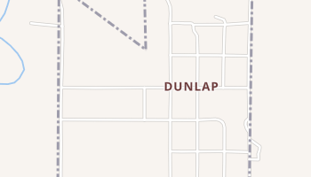 Dunlap, Kansas map