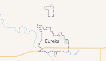 Eureka, Kansas map