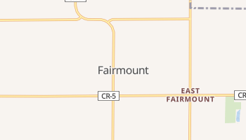 Fairmount, Kansas map