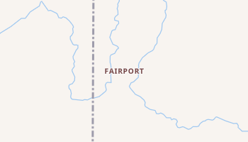 Fairport, Kansas map