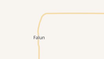Falun, Kansas map