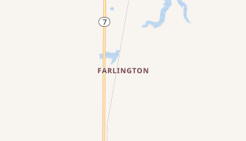 Farlington, Kansas map