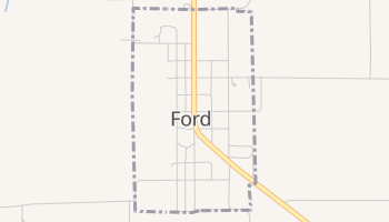 Ford, Kansas map