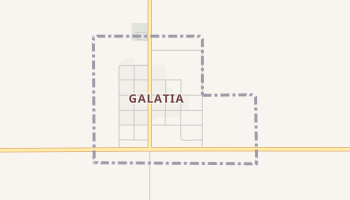Galatia, Kansas map