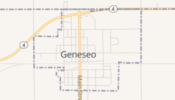 Geneseo, Kansas map