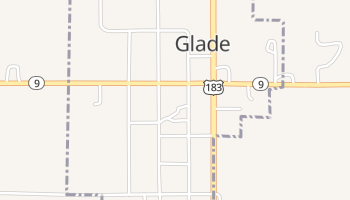 Glade, Kansas map