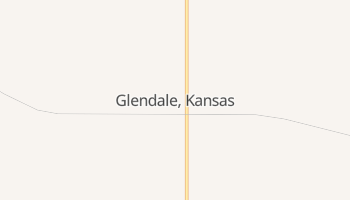 Glendale, Kansas map