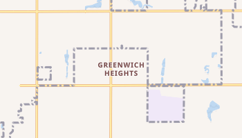 Greenwich Heights, Kansas map