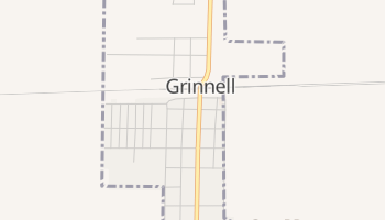 Grinnell, Kansas map