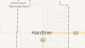 Hardtner, Kansas map