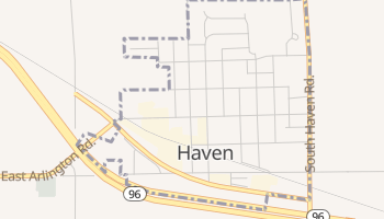Haven, Kansas map