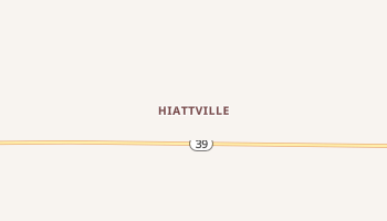 Hiattville, Kansas map