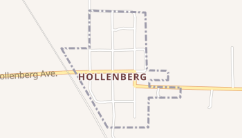 Hollenberg, Kansas map