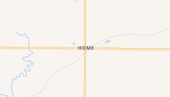 Home, Kansas map