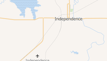 Independence, Kansas map