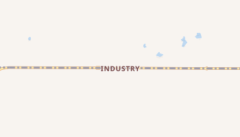 Industry, Kansas map