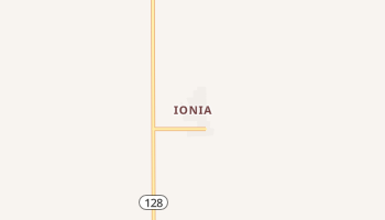 Ionia, Kansas map
