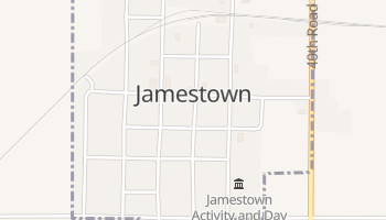 Jamestown, Kansas map