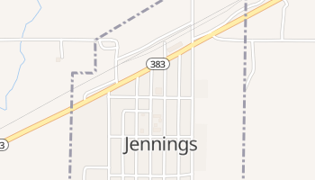 Jennings, Kansas map